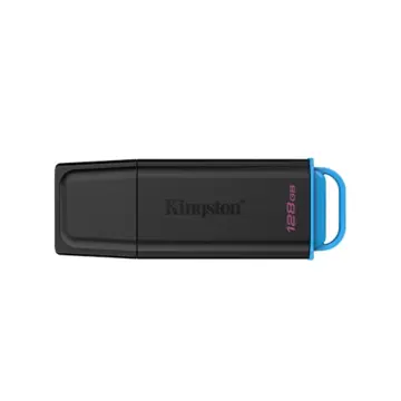 Kingston 128GB DataTraveler Exodia USB3.2 Gen 2 Flash Drive Black And Blue