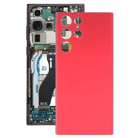 Samsung Galaxy S22 Ultra 5G (S908B) Battery cover – Red