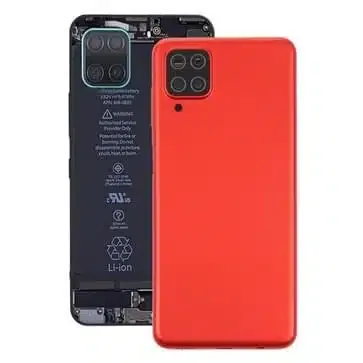 Samsung Galaxy A12 (A125F) Battery Cover – Red