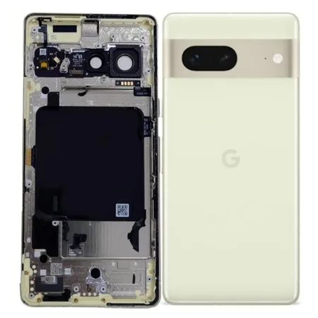 Google Pixel 7 (GVU6C / GQML3) Battery cover - Lemongrass / Green