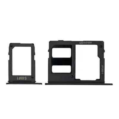 Samsung Galaxy A6 (2018) (A600FN) / A6+ (2018) (A605FN) Sim 2 + MicroSD Holder – Black