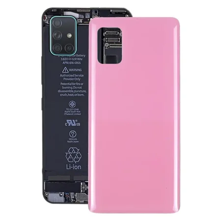 Samsung Galaxy A51 5G (SM-A516B) Battery Cover – Prism Cube Pink (with lens)