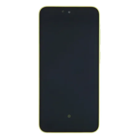 Samsung Galaxy A35 5G (A356B) Display And Digitizer With Frame Yellow Pre Assembled