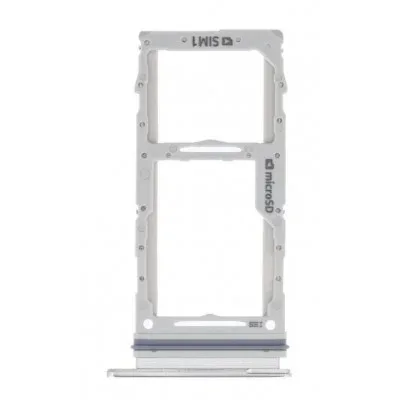 Samsung Galaxy A90 5G (A908B) Simcard + Memorycard Holder – White