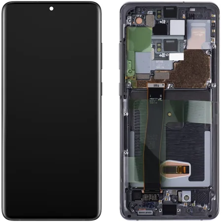 Samsung Galaxy S20 Ultra (G988B) (GH82-26032A) Display Complete – Cosmic Black