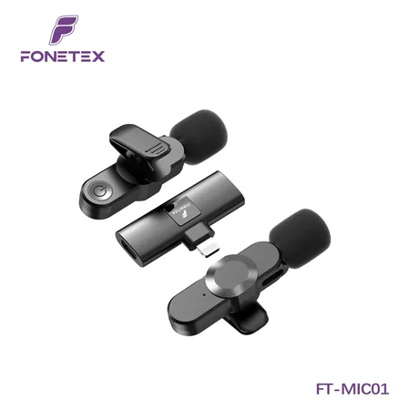 Double Wireless Microphone – 8-Pin Connector – FT-MIC01