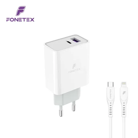 Quick Charger 20W (incl. USB-C naar 8-pin kabel) FT-C206