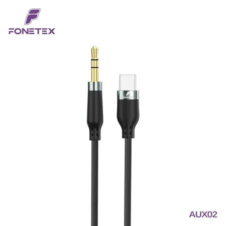 AUX Kabel USB-C naar 3.5mm Audio AUX02