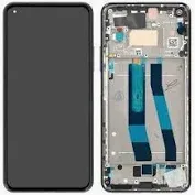 Xiaomi Mi 11 5G (2021) OEM Display Complete + Frame – Midnight Grey / Black
