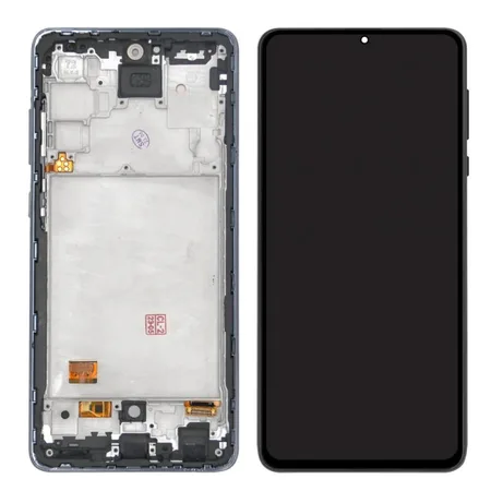 Samsung Galaxy A72 (SM-A725F) Oled Display Complete + Frame – Black