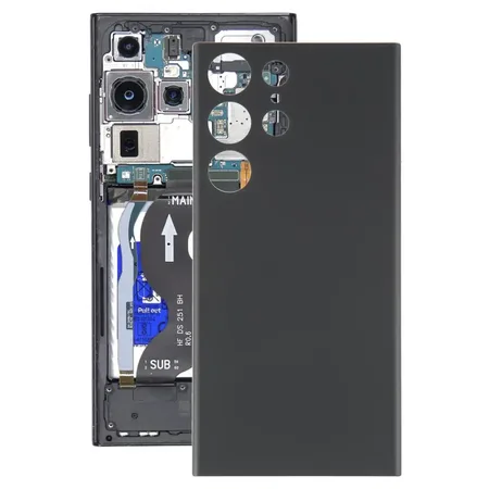 Samsung Galaxy S23 Ultra (S918B) Battery Cover – Phantom Black