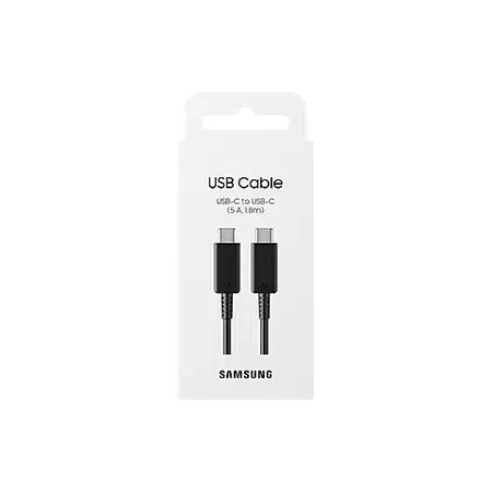 Samsung USB-C Data Cable Type-C To Type-C 1 Meter – Black (EU Blister) – EP-DA705BBEGWW