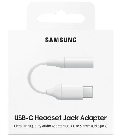 Samsung USB-C Headset Jack Adapter – White (EU Blister) – EE-UC10JUWEGUS