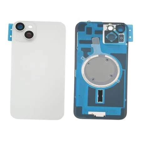 Replacement Battery Cover + Side Frame Compatible for iPhone 14 (1 pcs) – White