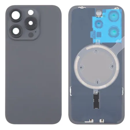 iPhone 16 Pro Max – Replacement Battery Cover (with Frame) – Black