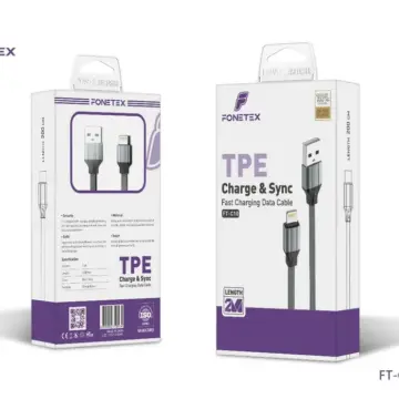 Snel Lader & Data Kabel – USB naar 8-pin – 2 meter – FT-C10