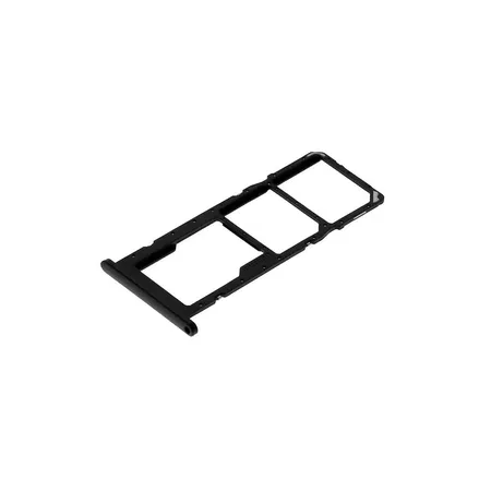 Samsung Galaxy A02s (A025F) Sim Card Holder + Memory Card Holder – Black