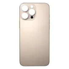 iPhone 16 Pro Max – Replacement Battery Cover (with Frame) – Gold