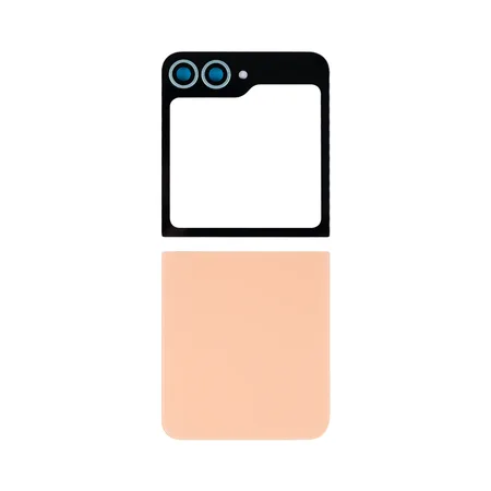 Samsung Galaxy Z Flip 6 (F741B) Back Cover Peach With Lens