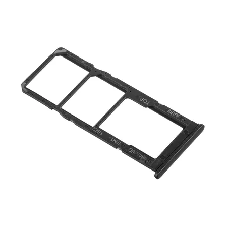 Samsung Galaxy A12 (A125F) Sim Card Holder + Memory Card Holder – Black