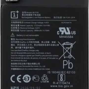 For OnePlus 7T Pro (HD1911) Li-ion 4085 mAh BLP745 – Premium Battery