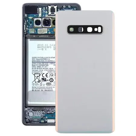 Samsung Galaxy S10 (SM-G973F) Battery Cover – Prism White