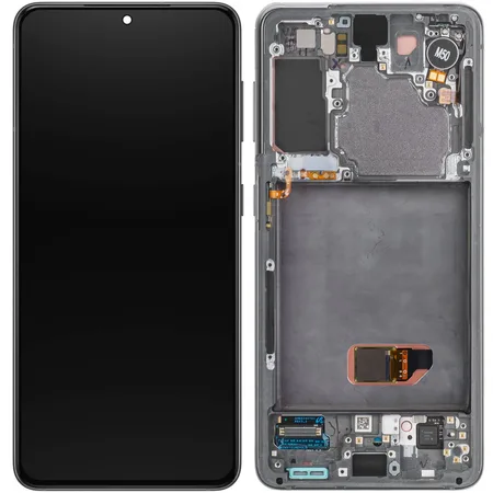 Samsung Galaxy S21 5G (G991B) (GH82-27256A) Display Complete (No Front Camera) – Phantom Grey