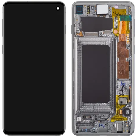 Samsung Galaxy S10 SM-G973F (GH82-18850G) Display Complete – Prism Silver