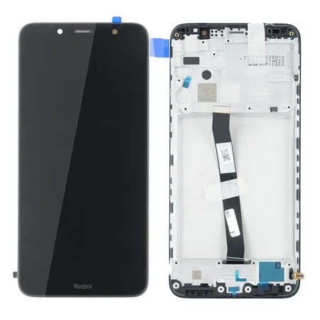 Xiaomi Redmi 7A Display Complete + Frame (560610122000 / 560610127000) – Matte Black