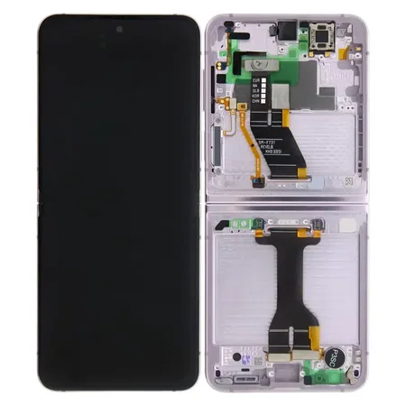 Samsung Galaxy Z Flip 5(F731B) Inner Display Complete + Frame (GH82-31827C / GH82-31828C) – Lavender