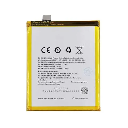 For OnePlus 5 (A5000)/ 5T (A5010) Premium Battery BLP637 – 3300 mAh