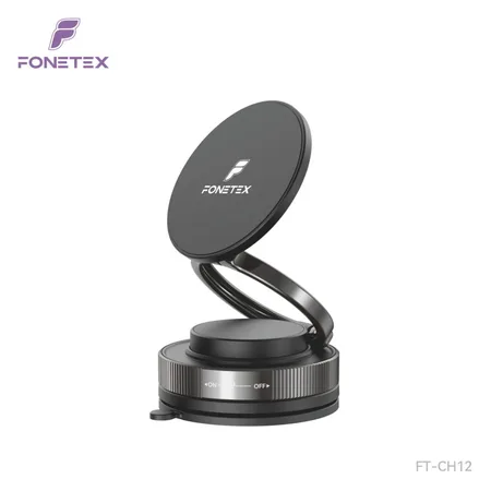 FoneTex Magnetic Universal Mount Holder – Vacuum Adsorption – FT-CH12