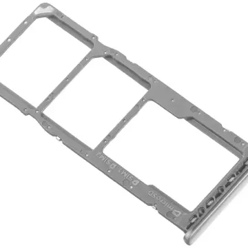 Samsung Galaxy A30 (A305F) / Galaxy A50 (A505F) Simcard Holder + Memorycard Holder – Silver