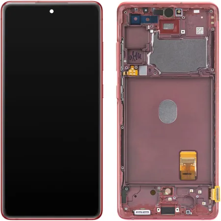 Samsung Galaxy S20 FE 4G (G780F) (GH82-24219E) Display Complete – Cloud Red