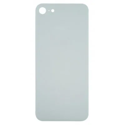 Replacement Battery Cover Compatible for iPhone 8 – White/Silver (5 pcs)