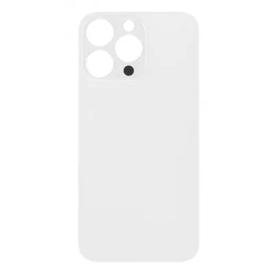 Replacement Battery Cover Compatible for iPhone 13 Pro – White/Silver (5 pcs)