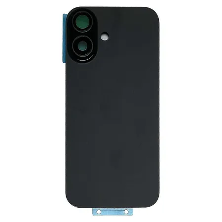 Replacement Battery Cover + Side Frame Compatible for iPhone 16 (1 pcs) – Black