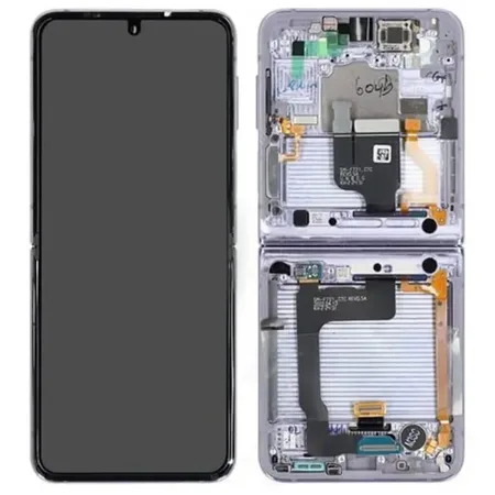 Samsung Galaxy Z Flip 4 (F721B) Inner Display Complete + Frame (GH82-29440B / GH82-30238B) – Purple