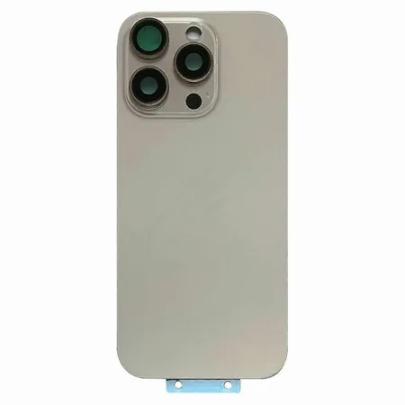 Replacement Battery Cover + Side Frame Compatible for iPhone 16 Pro (1 pcs) – Gold