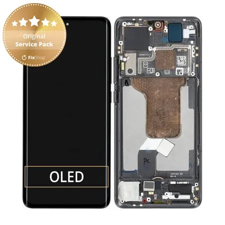 Xiaomi 12X (2112123AG) Display Complete + Frame ( 5600030L3A00 ) - Grey