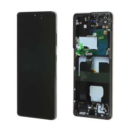 Samsung Galaxy S21 5G (G991B) Display + Digitizer Soft OLED (With Fame) – Black