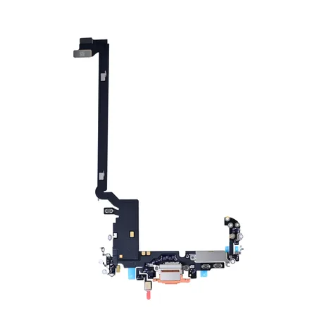 For Apple iPhone 17 Pro Max System Charging Flex Cosmic Orange Pulled