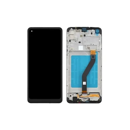 Samsung Galaxy A21 (A215F) Display + Digitizer (With Frame) - Black