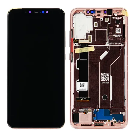 Xiaomi Mi 8 OEM Display Complete With Frame - Rose Gold