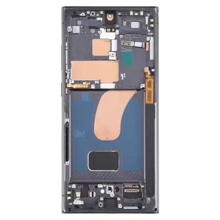 Samsung Galaxy S23 Ultra (S918B) Soft OLED Display + Frame – Black