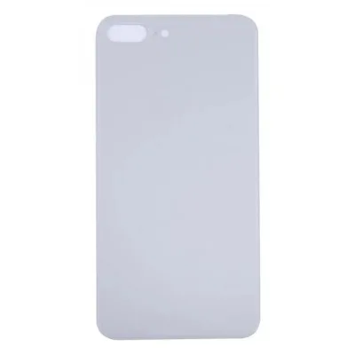 Replacement Battery Cover Compatible for iPhone 8 Plus – White/Silver (5 pcs)