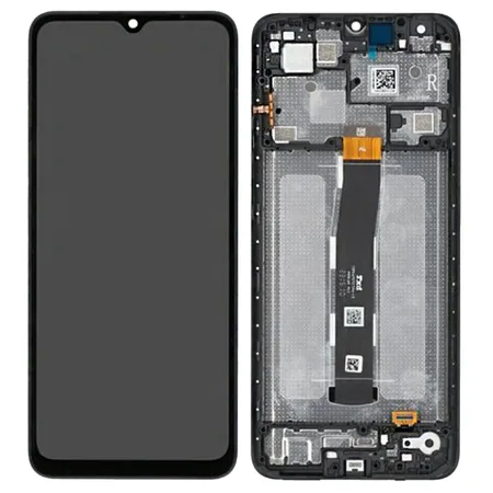 Xiaomi Redmi 12C (22120RN86G) OEM Display + Digitizer Complete + Frame – Black