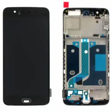 OnePlus 5 Display + Digitizer + Frame OEM – Black