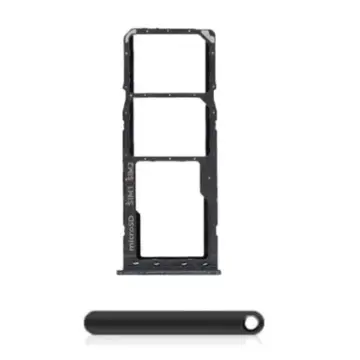Samsung Galaxy A50s (SM-A507FN) Simcard Holder + Memorycard Holder – Black