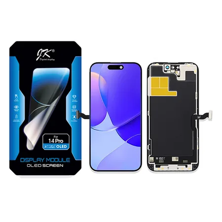 iPhone 14 Pro Display + Digitizer Complete Black – JK Hard Oled